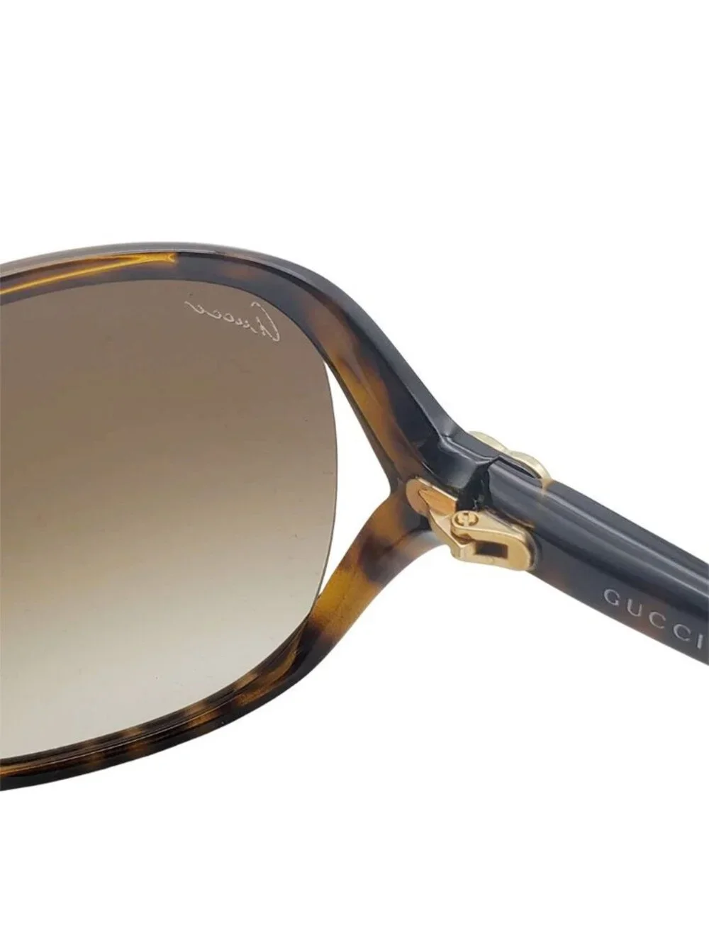 Gucci Sunglasses Bree Brown S Tortoiseshell Pattern GG Eyewear